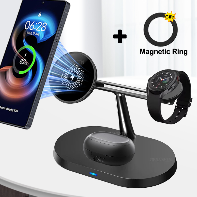 Watch Charger Cable - 3-IN-1 Magnetic Wireless Charger Phone Charge