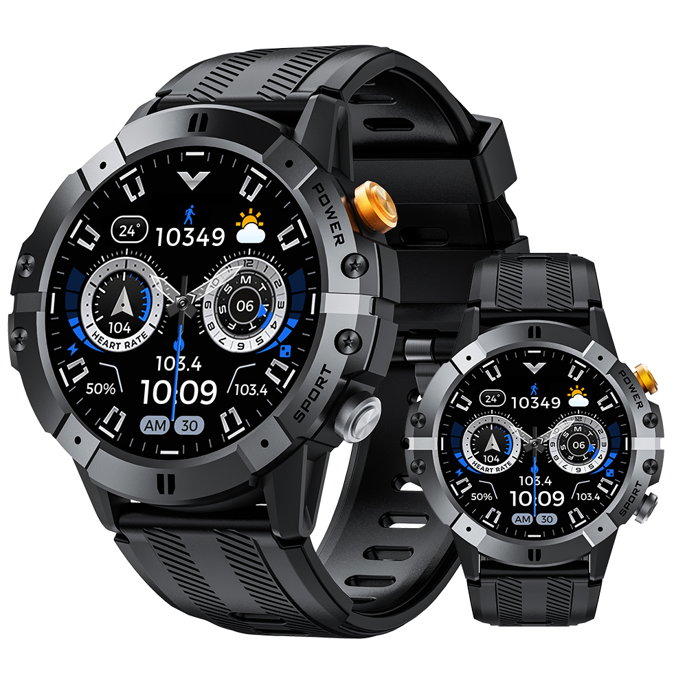 Smartwatch Faces - Outdoor Military Smart Watch Bluetooth Call