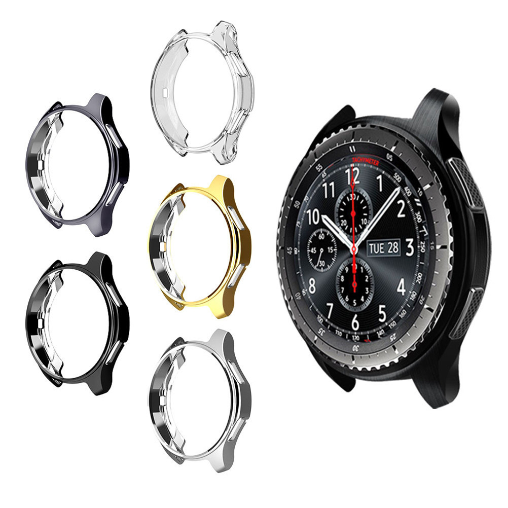 Smartwatch Case - Protective Frame Cover for Gear S3
