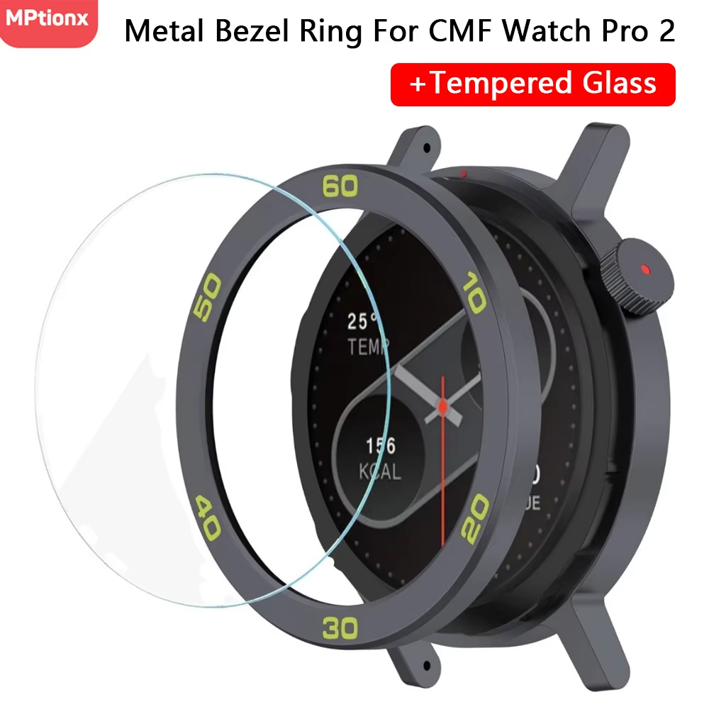 Watch Face Protector - Metal Bezel Ring For CMF Watch