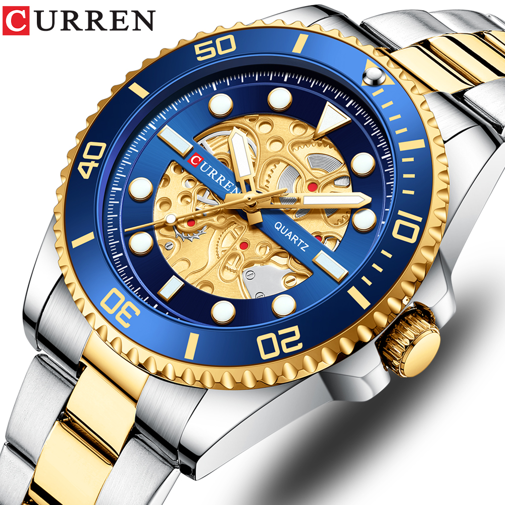 CURREN Watches Imitated Mechan - Smartwatch Guess 리뷰 및 가격