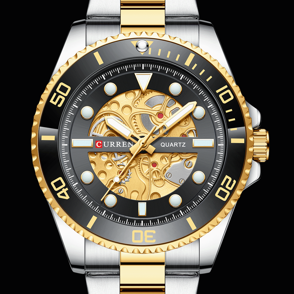 CURREN Watches Imitated Mechan - Smartwatch Guess 리뷰 및 가격
