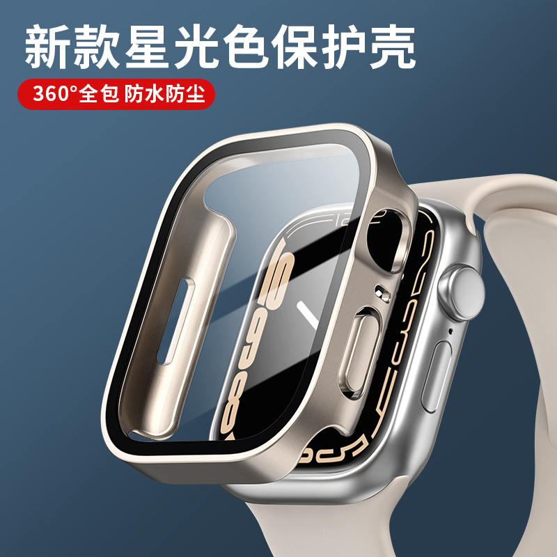 Glass+cover For Apple Watch ca - Smartwatch Watch Accessories For Women 리뷰 및 가격