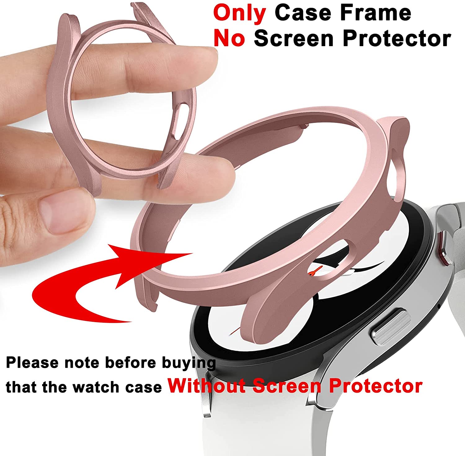 PC Case for Samsung Galaxy wat - Smartwatch Band Accessories 리뷰 및 가격
