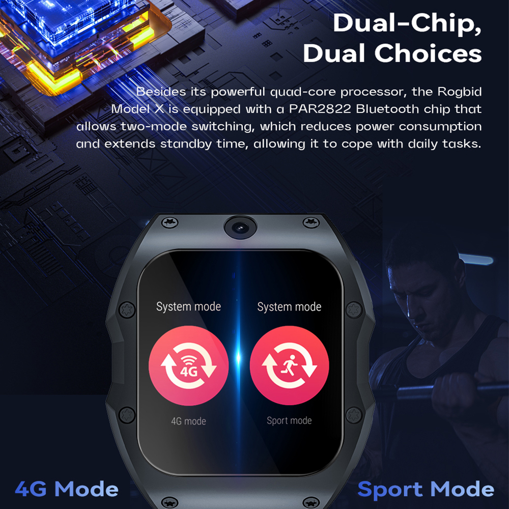 Rogbid Model X 4G Android Smar - Smartwatch X 리뷰 및 가격