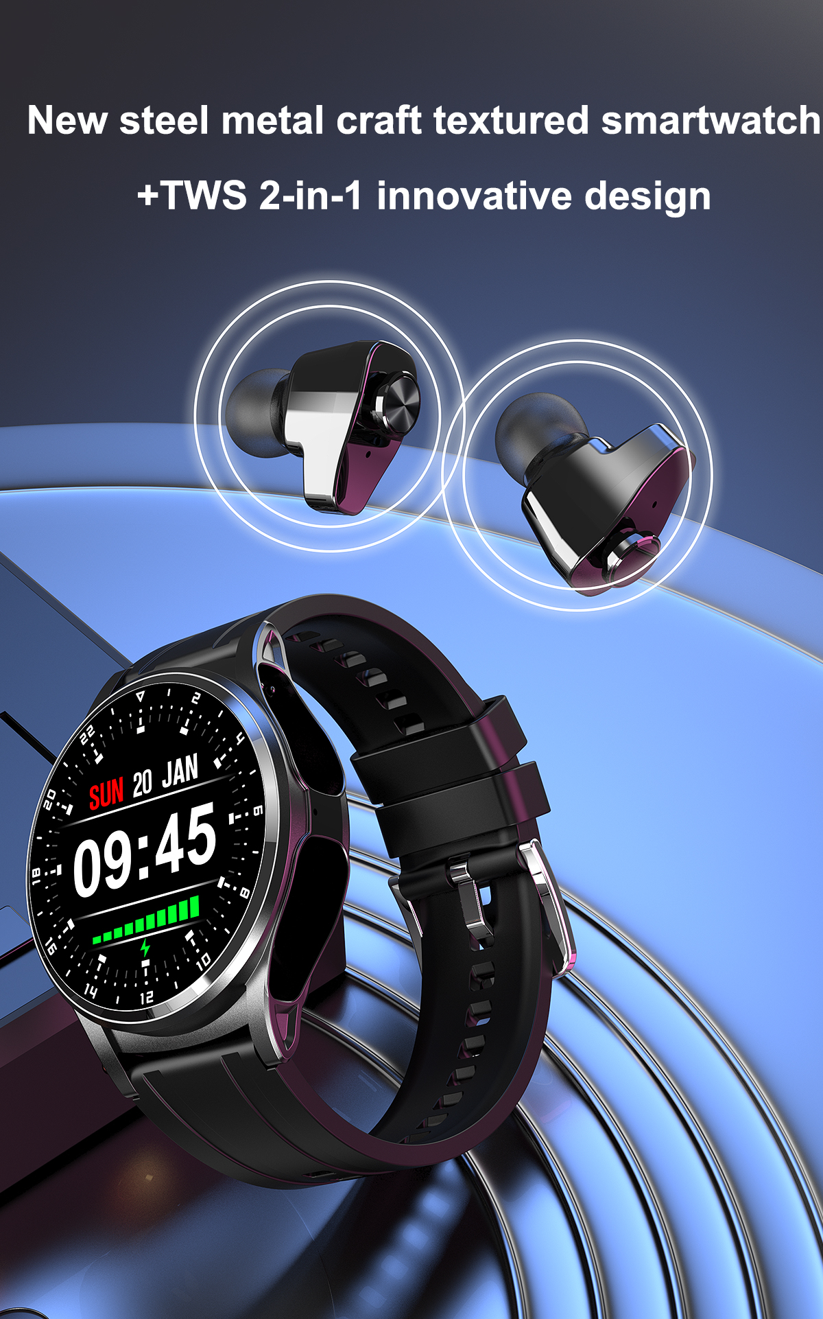 Headset Smart Watch 2 in 1 TWS - Smartwatch Headset 리뷰 및 가격