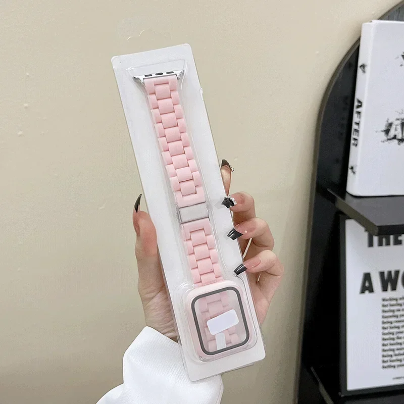 Watch strap+Case+glass For app - Smartwatch Watch Accessories For Women 리뷰 및 가격