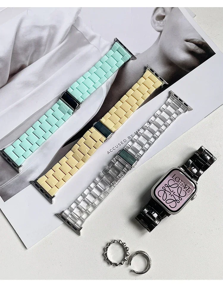 Watch strap+Case+glass For app - Smartwatch Watch Accessories For Women 리뷰 및 가격