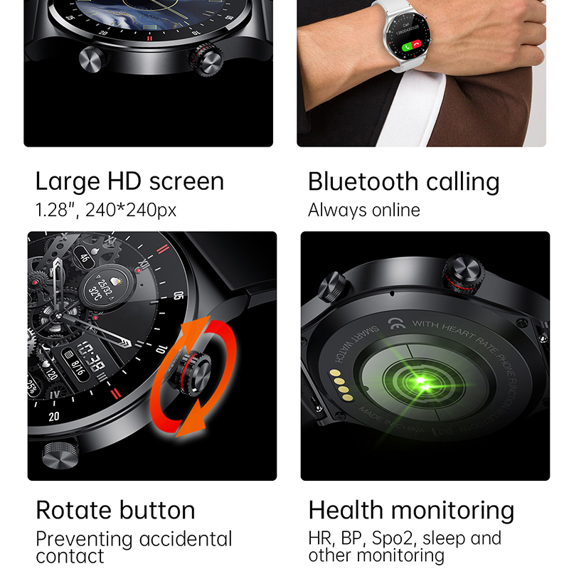 GPS ECG+PPG Bluetooth Call Sma - Smartwatch Faces 리뷰 및 가격