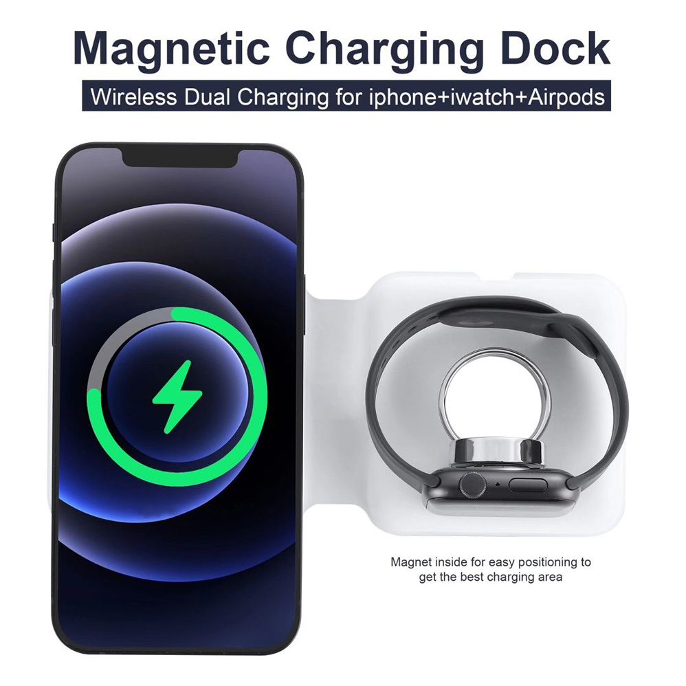 2IN1 Magnetic Wireless Charger - Smartwatch X 리뷰 및 가격