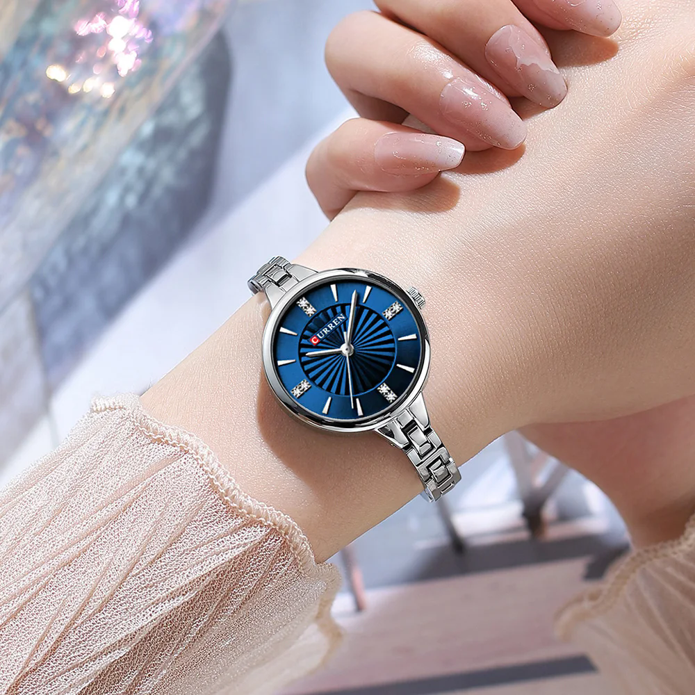 CURREN 9097 Women's Casual Qua - Smartwatch Guess 리뷰 및 가격