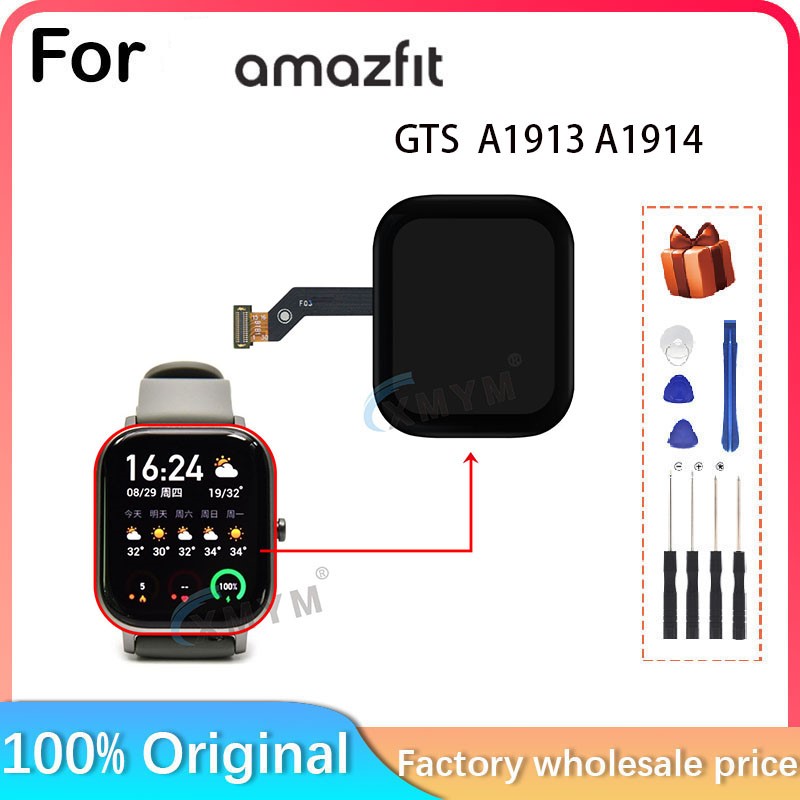 New For Amazfit GTS A1913 A191 - Smartwatch A1914 리뷰 및 가격