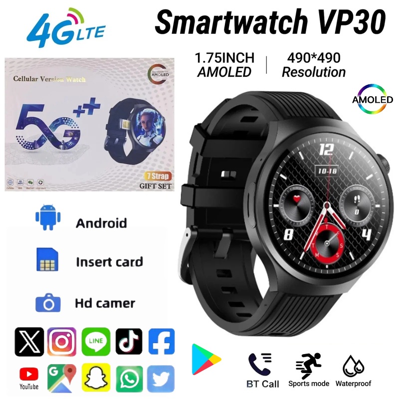 VP30 Smart Watch 4G/5G Android - Smartwatch Store 리뷰 및 가격