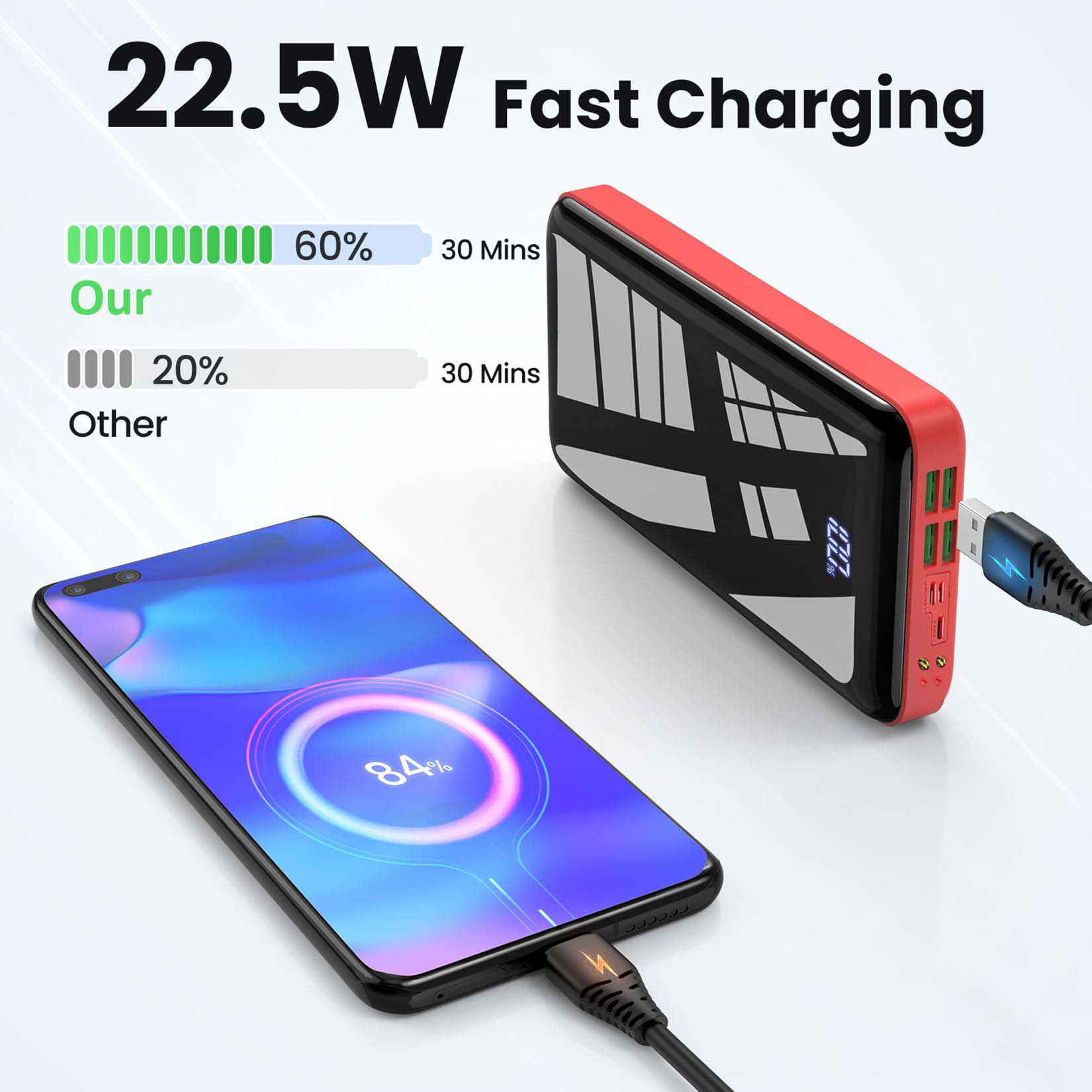 Portable Charger 30000mah Powe - Smartwatch Ac 리뷰 및 가격