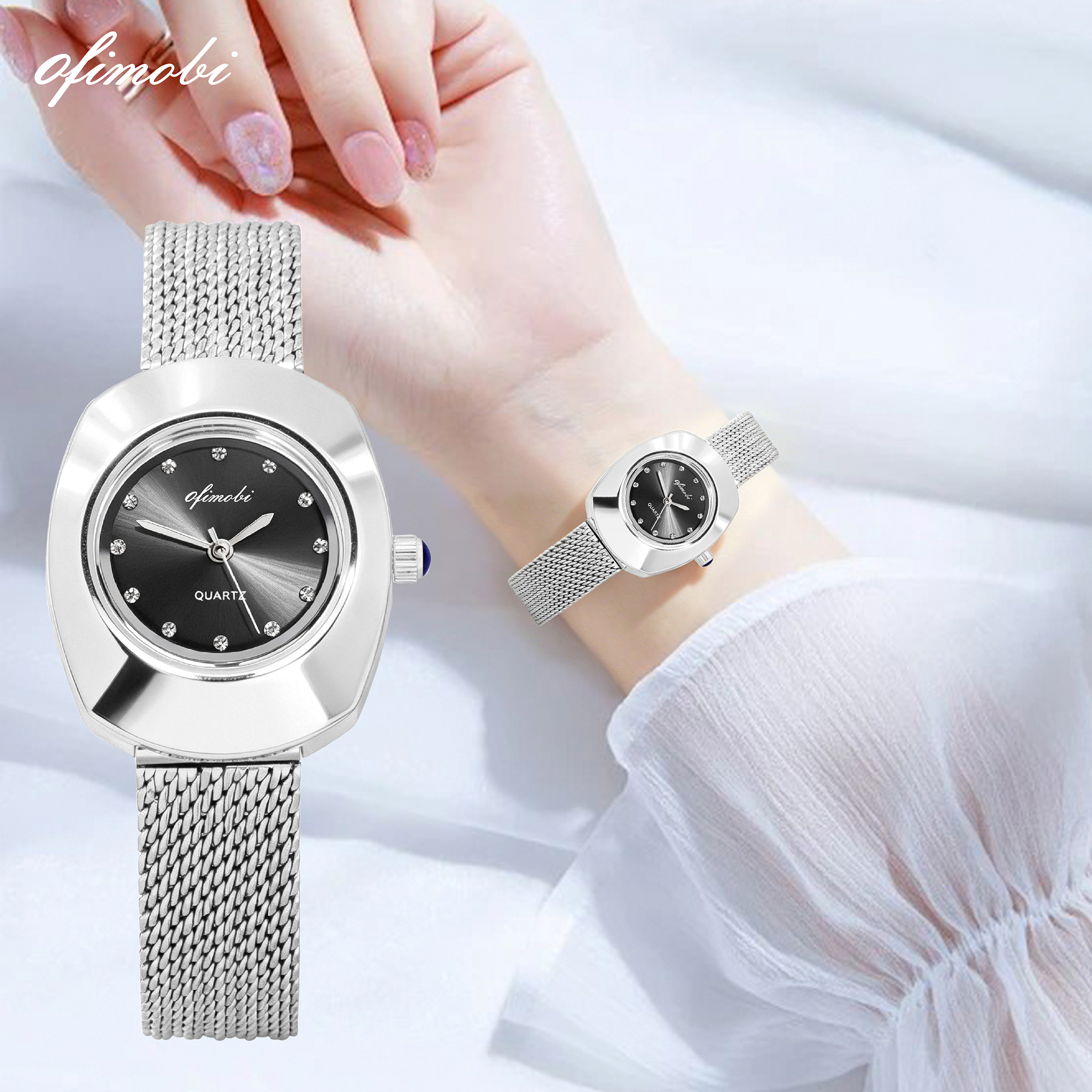 OFIMOBI Women Quartz Watch Sta - Stainless Mesh Band 리뷰 및 가격