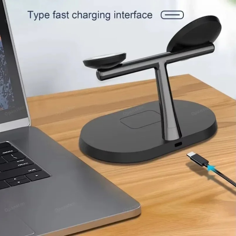 3-IN-1 Magnetic Wireless Charg - Watch Charger Cable 리뷰 및 가격