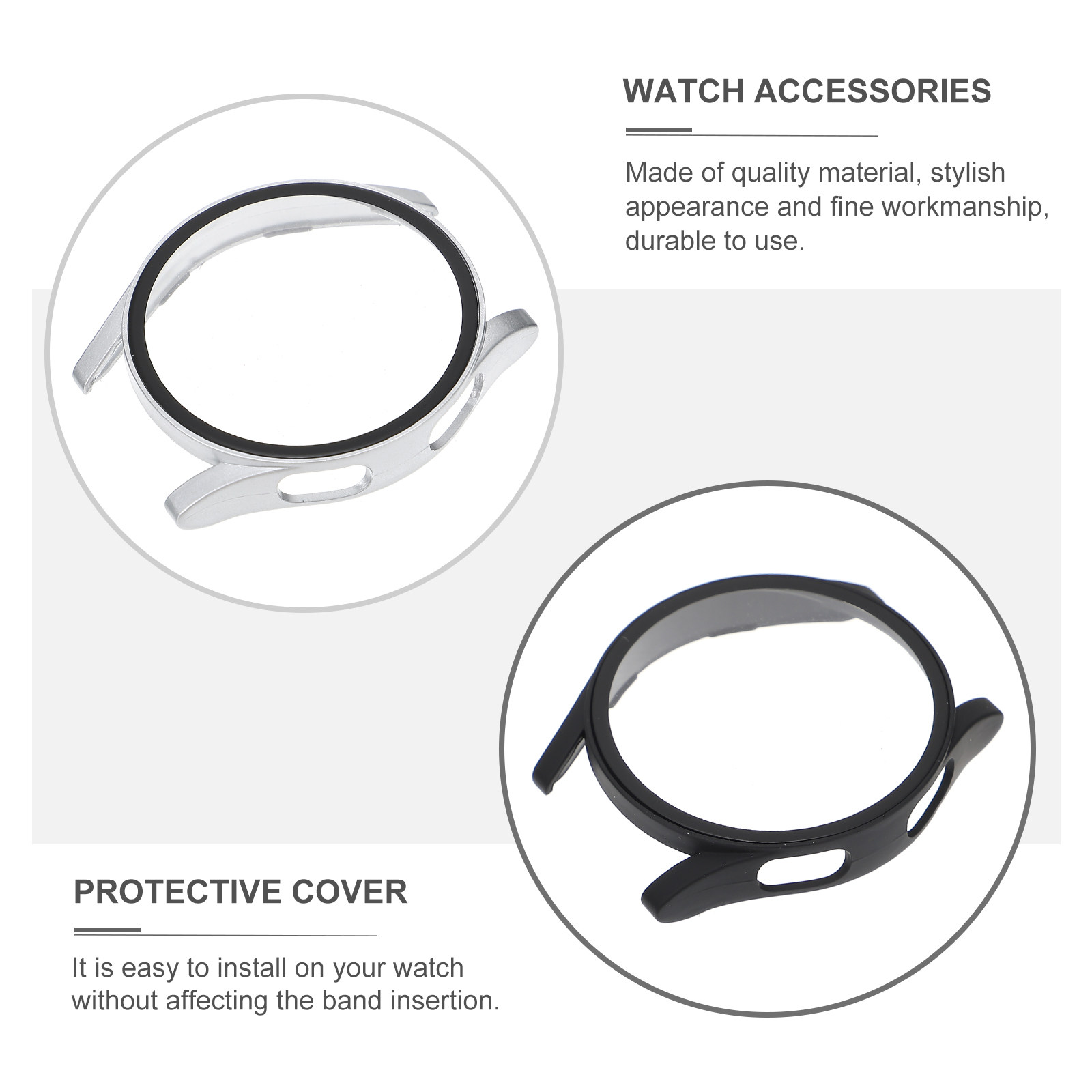 2Pcs Premium Watch Protective  - Smartwatch Case 리뷰 및 가격