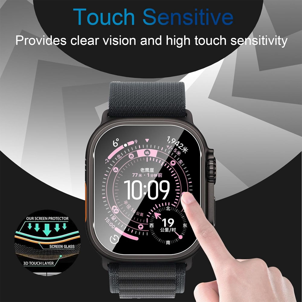 Tempered Glass For Apple Watch - Smartwatch Case 리뷰 및 가격