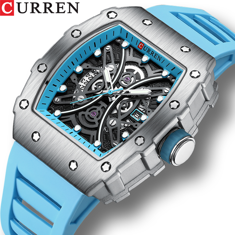 CURREN Men 3D Watch Top Brand  - Smartwatch Guess 리뷰 및 가격