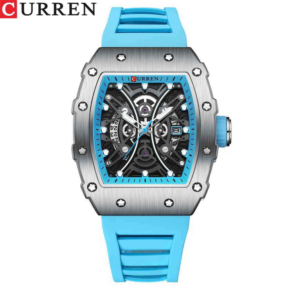 CURREN Men 3D Watch Top Brand  - Smartwatch Guess 리뷰 및 가격