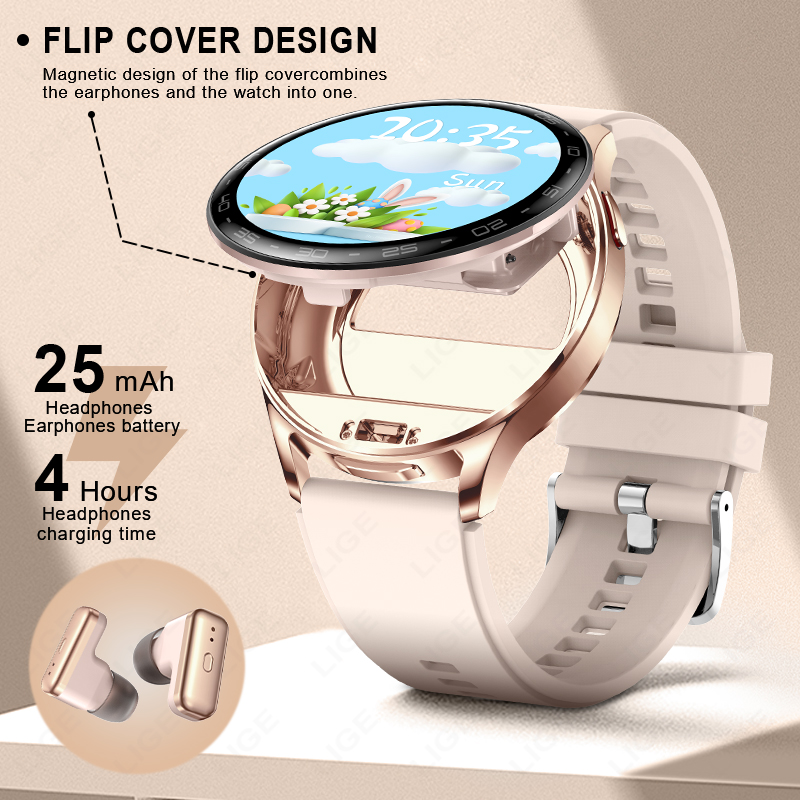 LIGE 2 In 1 TWS Headset Smart  - Smartwatch Headset 리뷰 및 가격