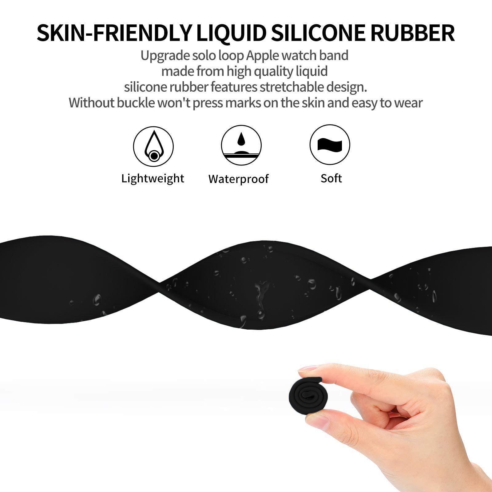 Solo Loop silicone for apple W - Sport Loop Strap 리뷰 및 가격
