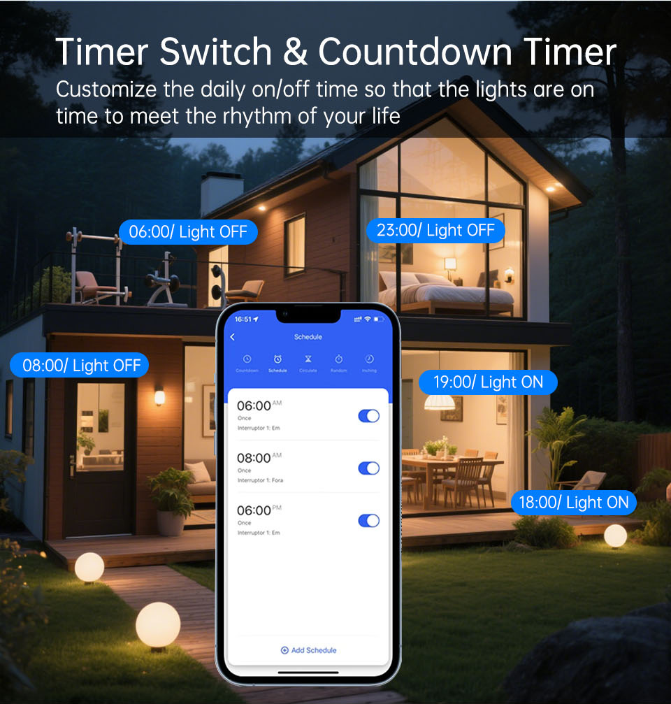 WiFi RF 433mhz Touch Wall Ligh - Smart Accessories 리뷰 및 가격