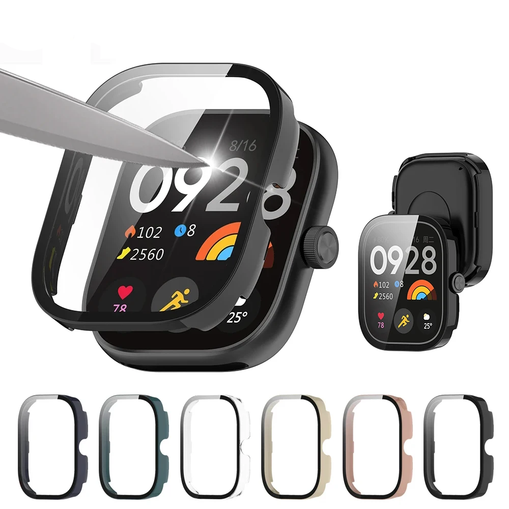 Tempered Glass+Case For Xiaomi - Smartwatch Watch Accessories For Women 리뷰 및 가격