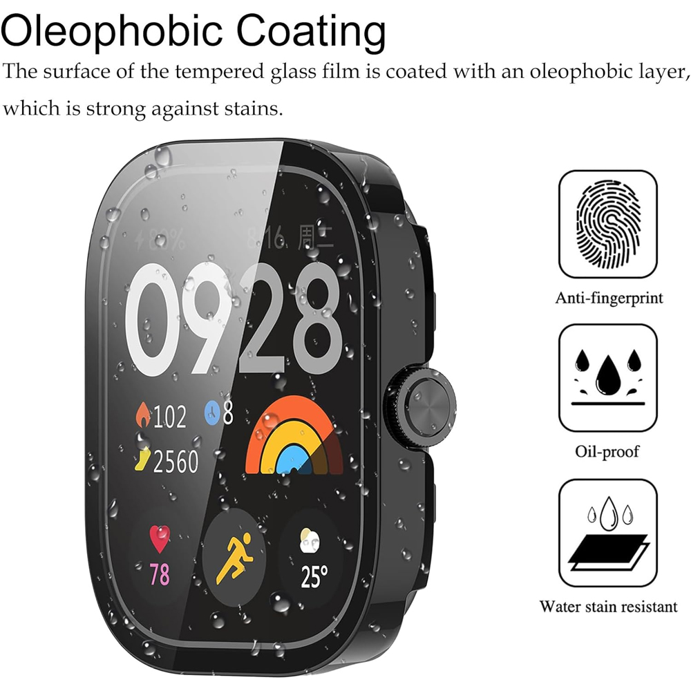 Tempered Glass+Case For Xiaomi - Smartwatch Watch Accessories For Women 리뷰 및 가격