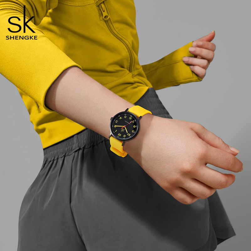 SHENGKE Women Fashion Silicone - Sport Loop Strap 리뷰 및 가격