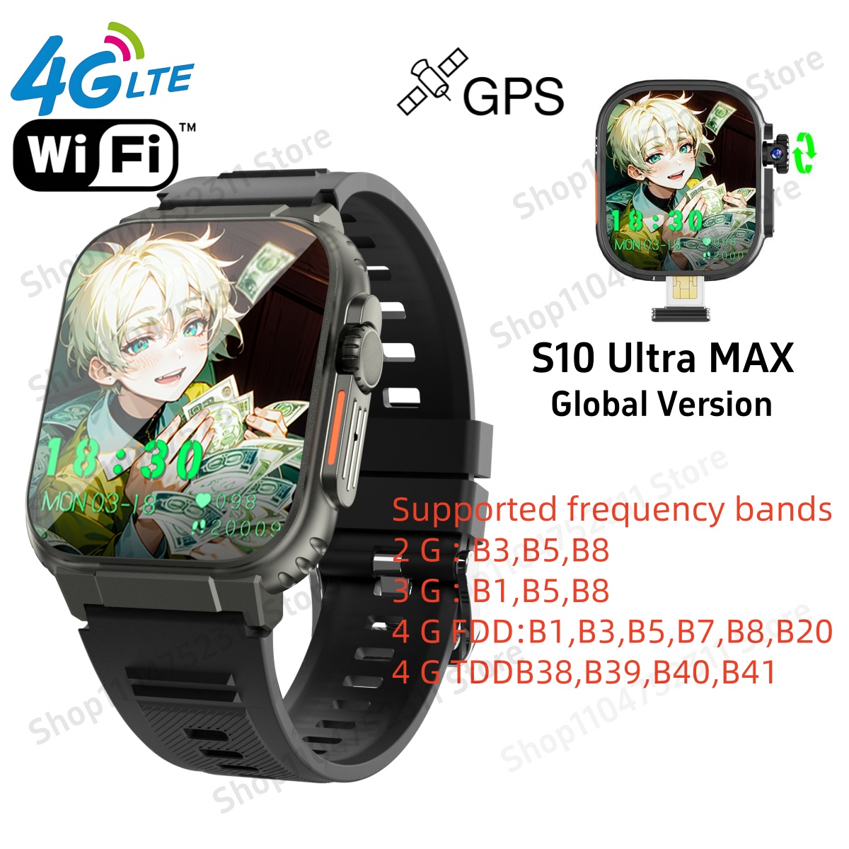 S10 Ultra MAX Smartwatch 4G 5G - Smartwatch Store 리뷰 및 가격