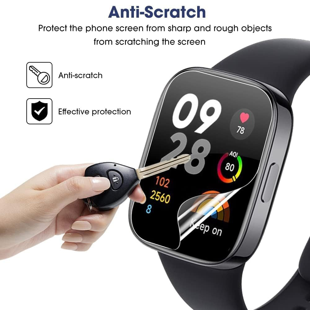 3/6pcs Hydrogel Protective Fil - Watch Face Protector 리뷰 및 가격