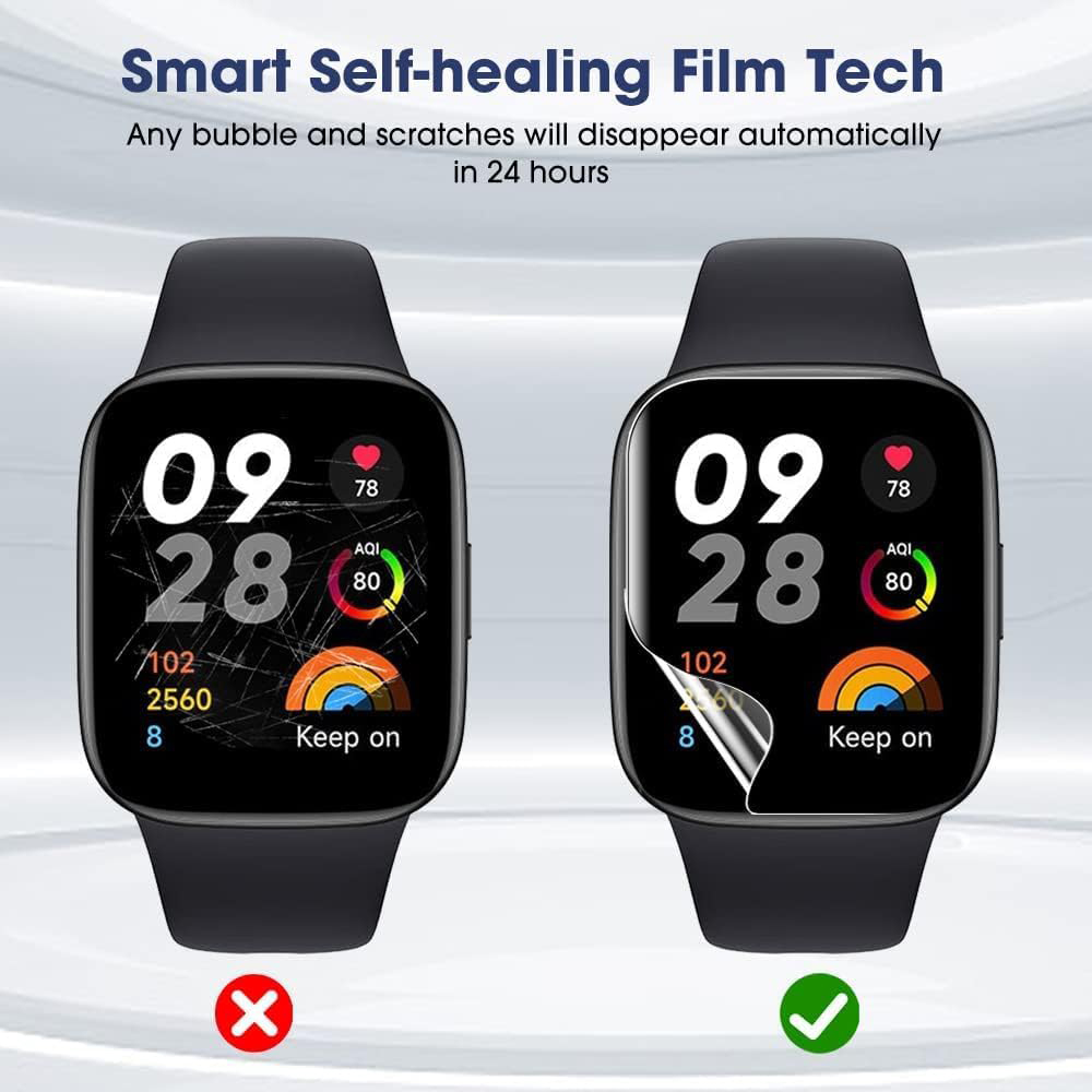 3/6pcs Hydrogel Protective Fil - Watch Face Protector 리뷰 및 가격