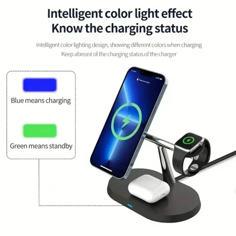 3 In 1 Opansten Magnetic Wirel - Smartwatch Ac 리뷰 및 가격