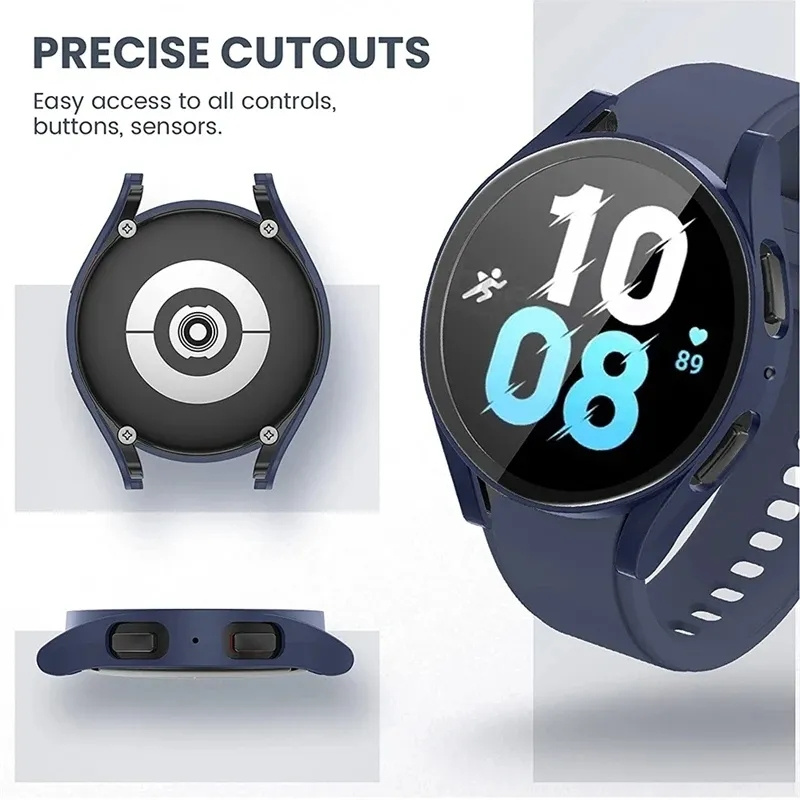 Glass+Case for Samsung Galaxy  - Accessories For Galaxy Watch 5 리뷰 및 가격
