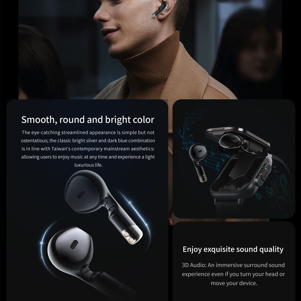 BT Call Blue Tooth Headphones  - Smartwatch Headset 리뷰 및 가격
