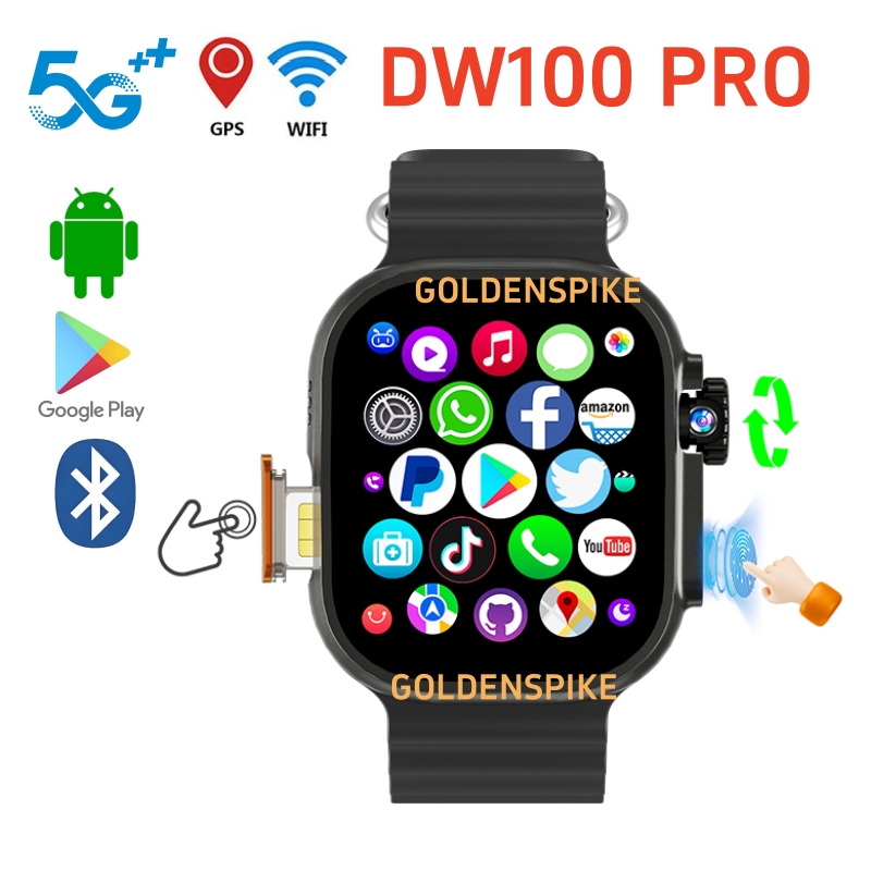 DW100 PRO SmartWatch 4G/5G And - Smartwatch Store 리뷰 및 가격