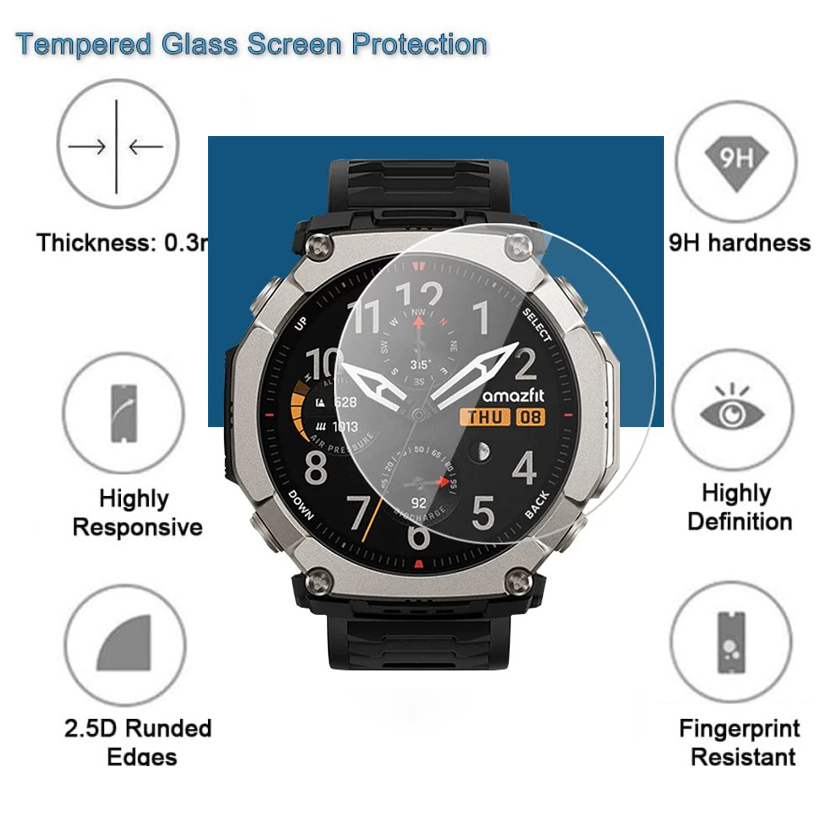 Tempered Glass for Amazfit Ama - Amazfit Smartwatch Accessories 리뷰 및 가격