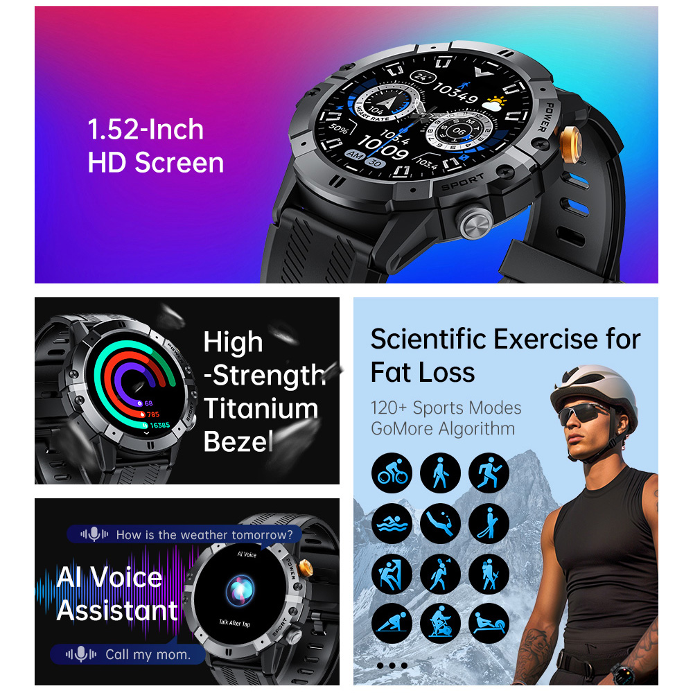 Outdoor Military Smart Watch B - Smartwatch Faces 리뷰 및 가격