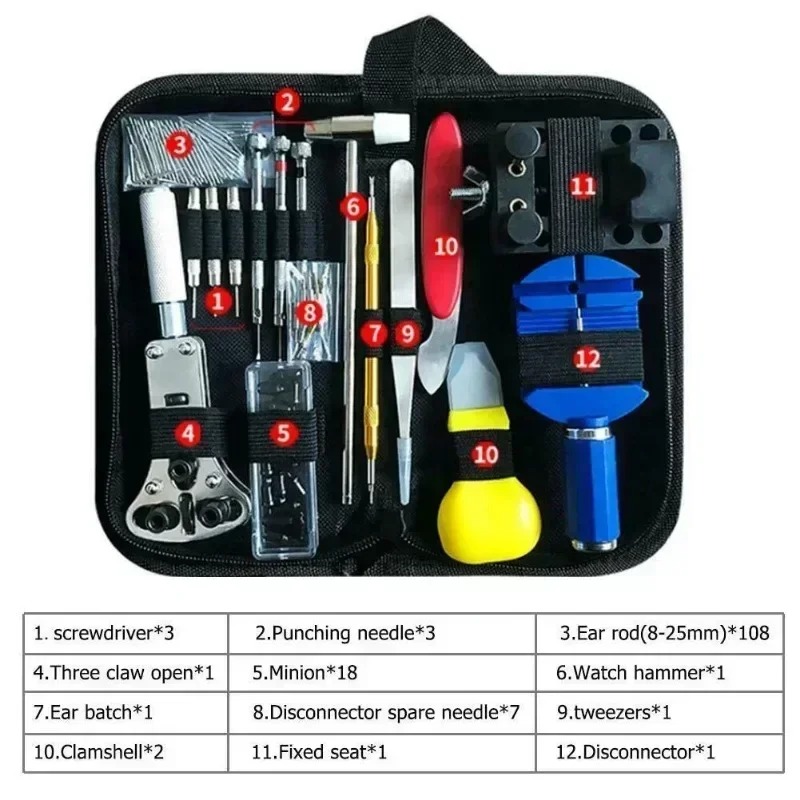 147 Pieces Watch Repair Tool S - Tool Kit Strap Change 리뷰 및 가격