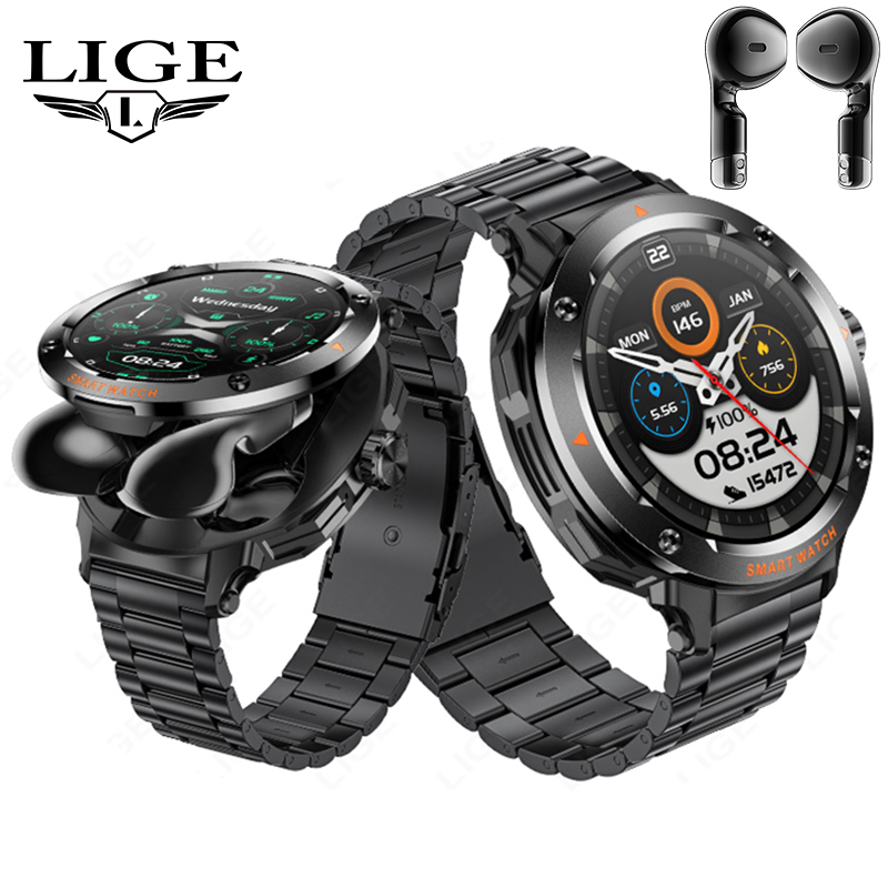 New Men's 2 In 1 Headset Smart - Smartwatch Headset 리뷰 및 가격