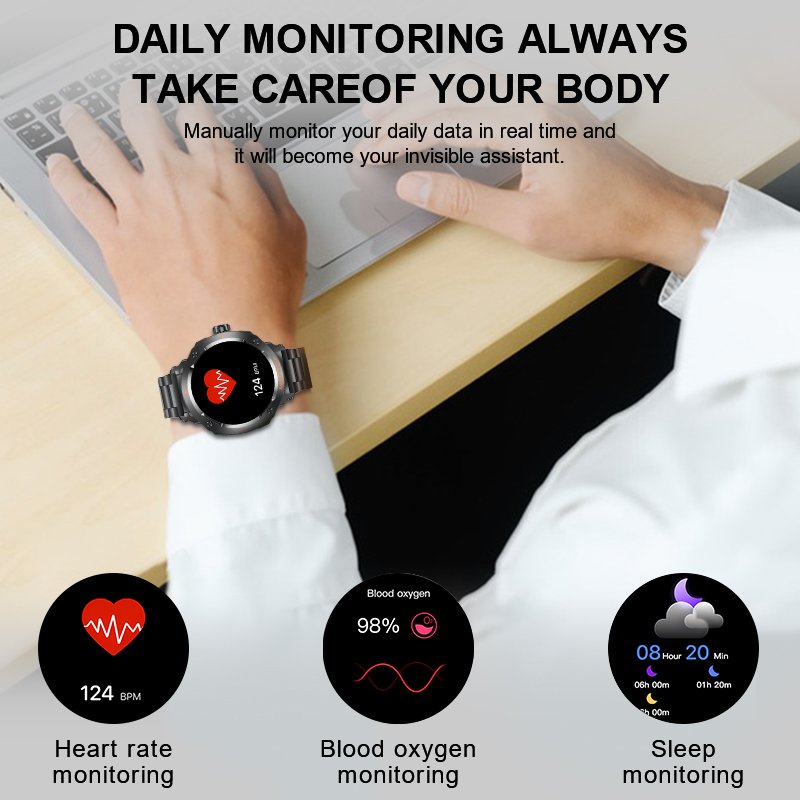 New Men's 2 In 1 Headset Smart - Smartwatch Headset 리뷰 및 가격