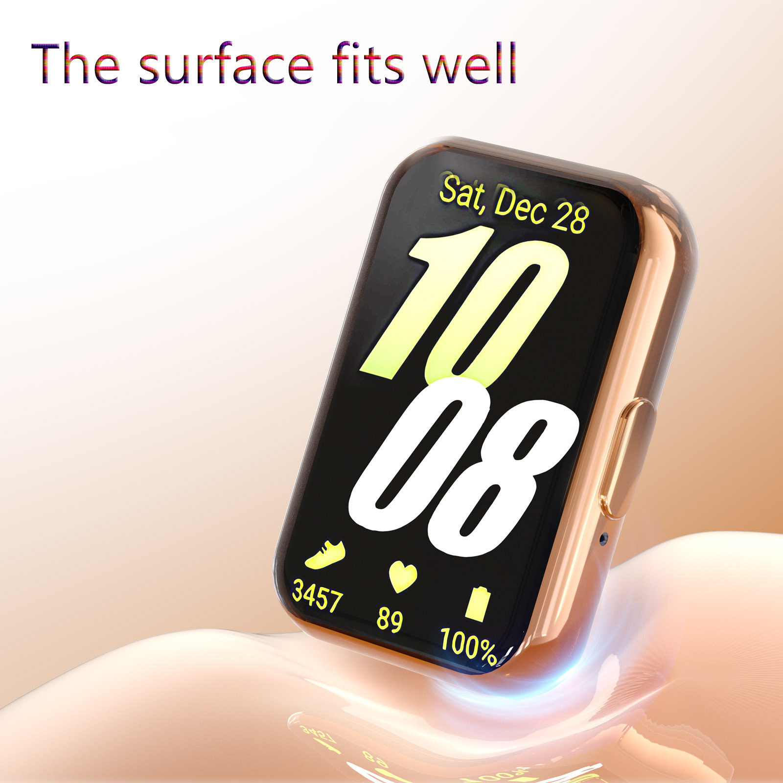 Cover for Samsung Galaxy Fit 3 - Smartwatch Watch Accessories For Women 리뷰 및 가격