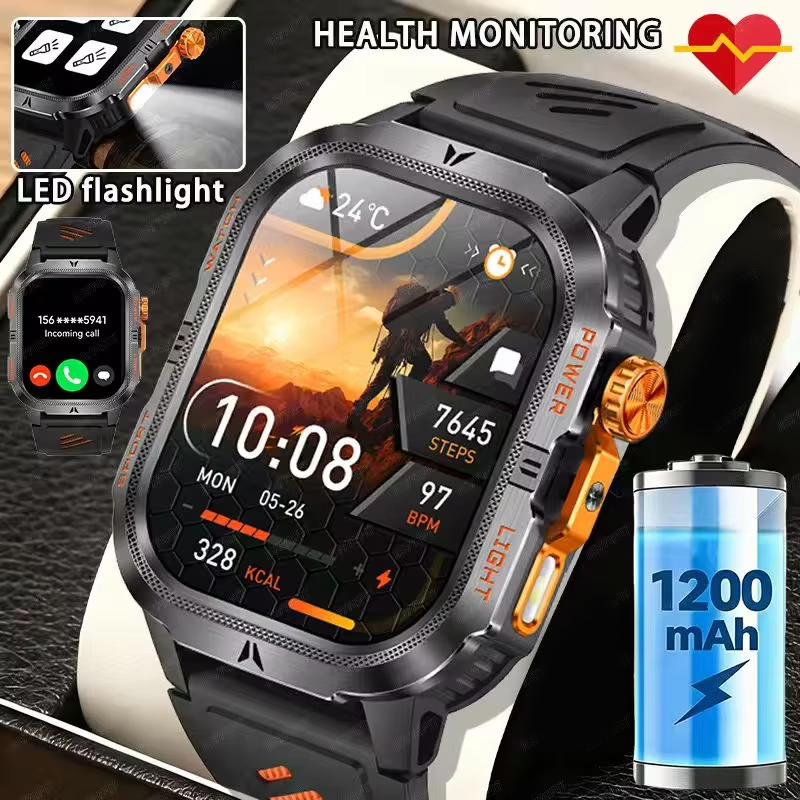 2026 Rugged Military Smart Wat - Smartwatch M Active 리뷰 및 가격