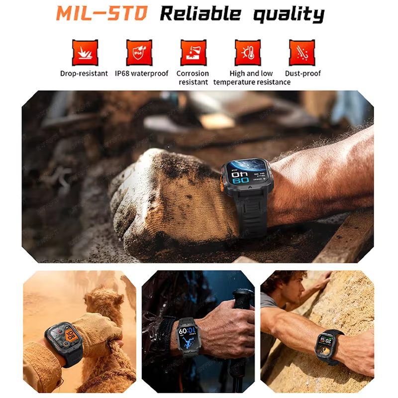2026 Rugged Military Smart Wat - Smartwatch M Active 리뷰 및 가격