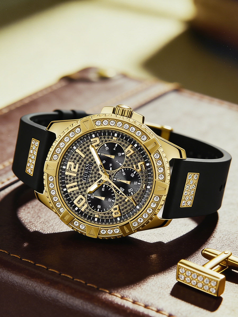 GUESS W1132G1 Mens Watch Front - Smartwatch Guess 리뷰 및 가격