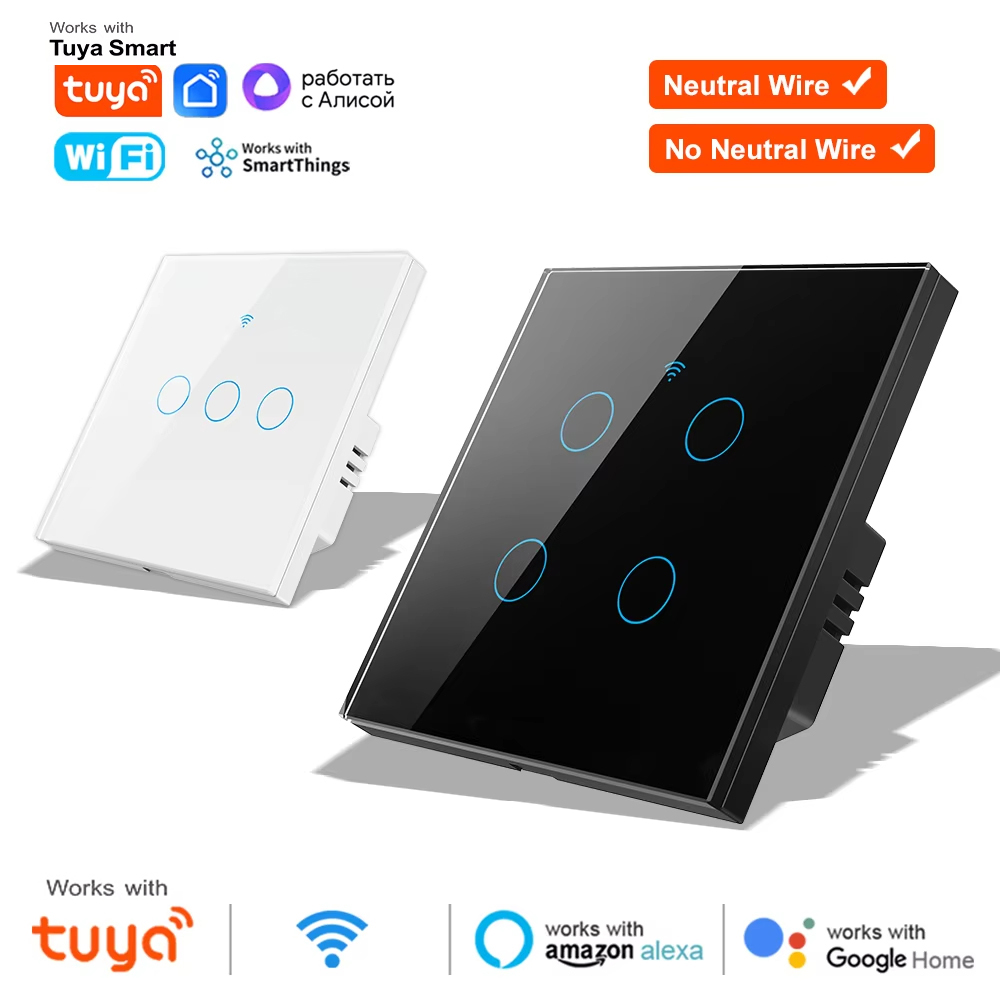 1 2 3 4 Gang WiFi RF 433mhz To - Smart Accessories 리뷰 및 가격