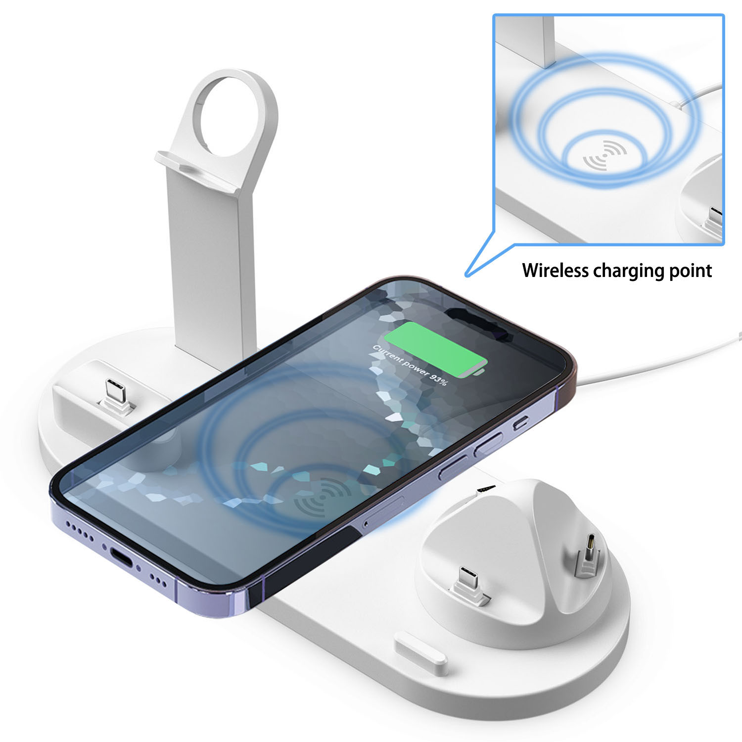 7 in 1 Wireless Chargers Stand - Watch Charger Cable 리뷰 및 가격