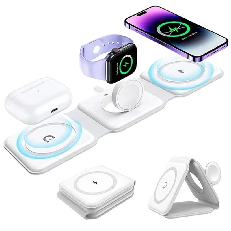 3-in-1 Magnetic Folding Wirele - Smartwatch Ac 리뷰 및 가격
