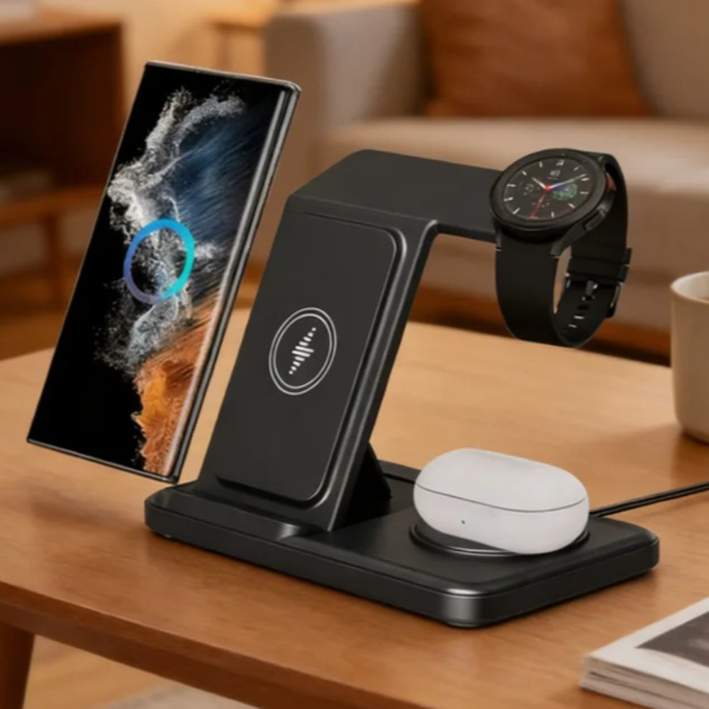 3 IN 1 Wireless Charger Statio - Smartwatch Ac 리뷰 및 가격